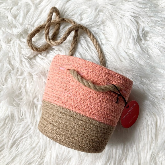 Coiled Rope Basket/Planter - Picture 2 of 7